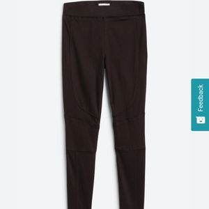 Pistola Rhia High Rise Moto Black Leggings. Small. New with Tags Stitch fix